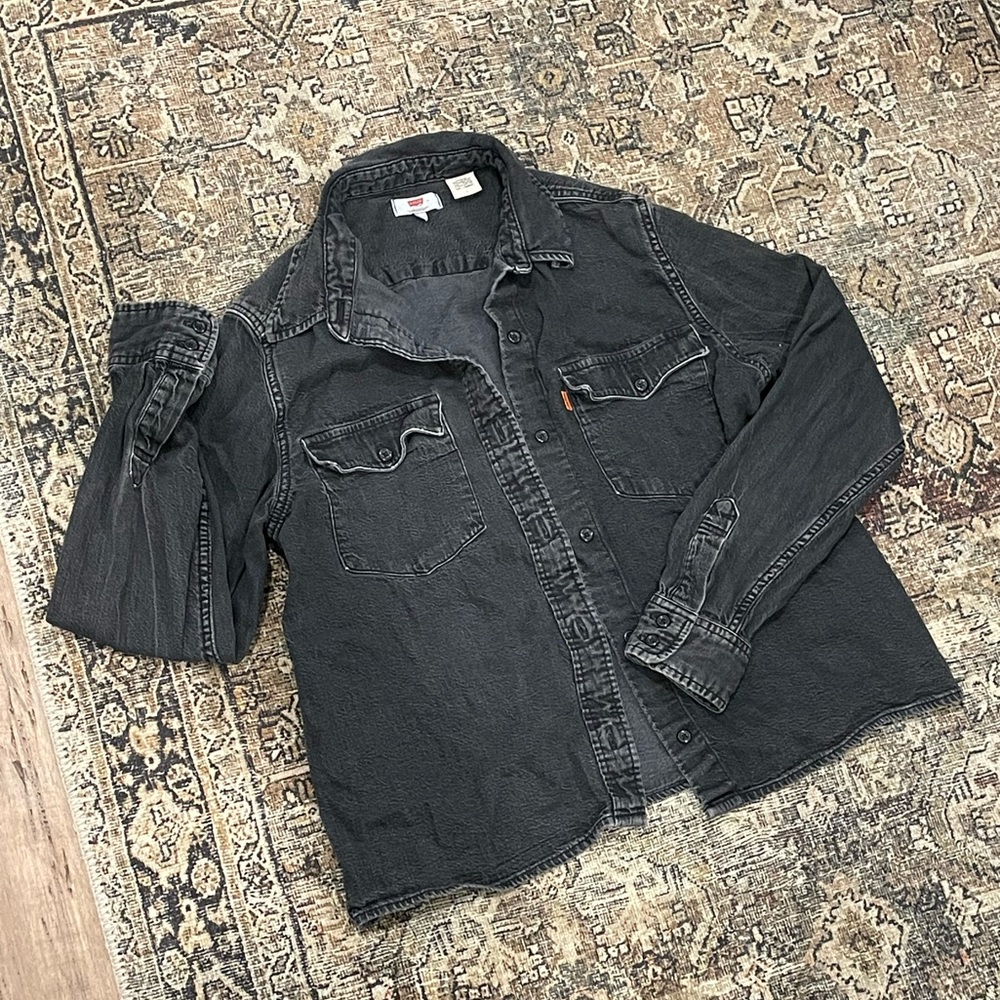 Levis denim shirt